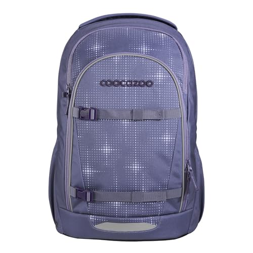 Coocazoo Schulrucksack EVERY „Lavender Sky“, lila, ergonomischer & anpassbarer Tornister, höhenverstellbar, mit Brustgurt & Hüftgurt, ab der 3. Klasse