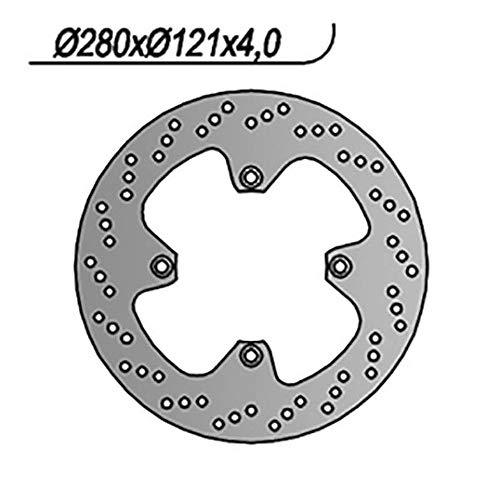 Disque de frein Ø280mm NG 052 epaisseur 4mm remplacement moto