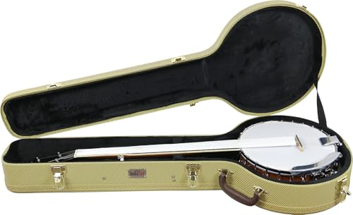 Gearlux Tweed Banjo Hard Case