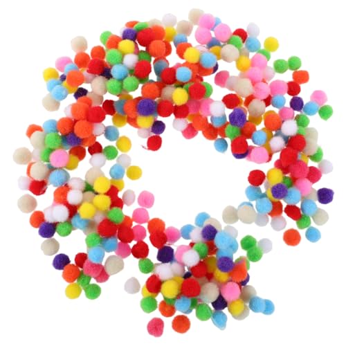 Healifty Mini Pom Pom Balls Felt Puff Balls for DIY Crafts Party Decorations Art Projects Versatile Craft Supplies for All Ages
