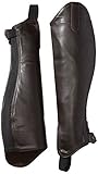 Riders Trend Erwachsene Reiterchaps Analine Weichem Leder Chaps/Gaiter, Amara Gefüttert, XXS