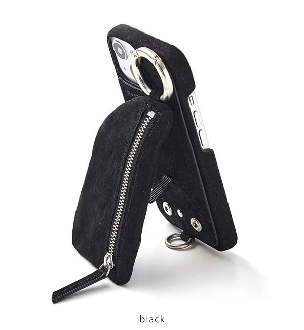 Amazon.co.jp: ajew エジュー スエードケース iPhoneケース
