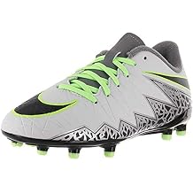 Nike Kids Hypervenom Phelon Ii Fg Volt Black/Hyper Turquoise/Clear Jade Soccer Shoes