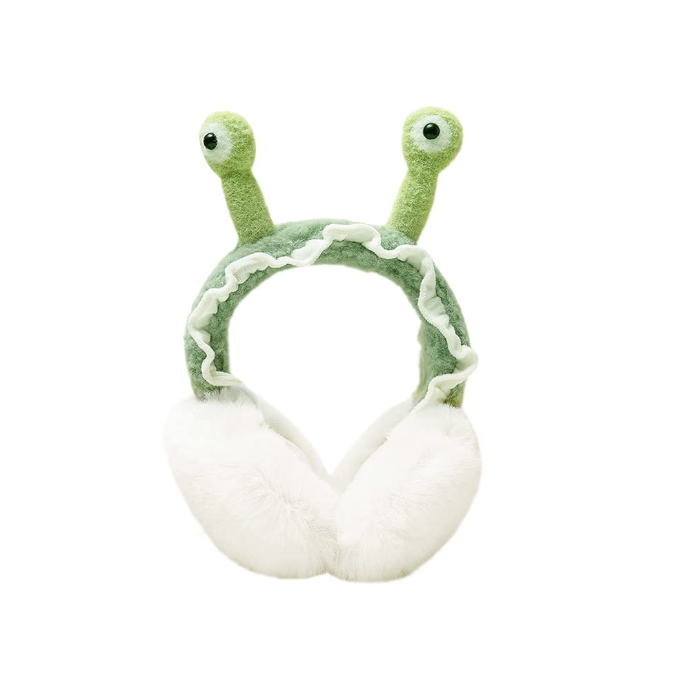 Bmobuo Weihnachtsmaus-Ohren-Haarband - Flauschiges Stirnband Für Erwachsene, Mit Schneemann-Motiv