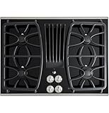 GE Profile 30 in. Gas Downdraft Cooktop in...