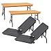 Set of 4 Different Assorted Color Breakable Tables for WWE Jakks Mattel Wrestling Action Figures