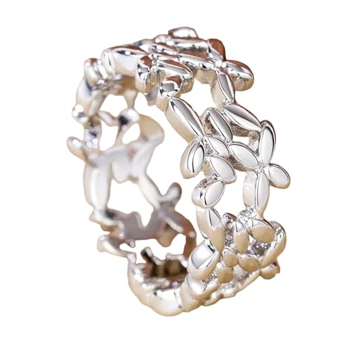Bague creuse poétique un symbole de pureté et de modernité