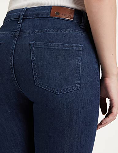 Image of Amazon Brand - Symbol Women's Mid Rise Cropped Length Stretchable Skinny Fit Jeans