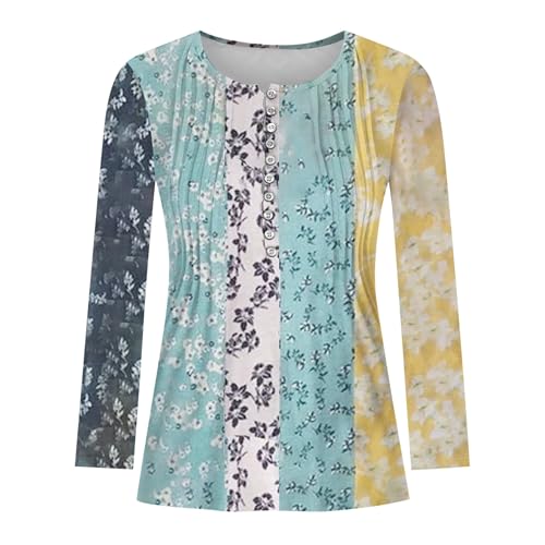 Blusas elegantes de manga comprida para mulheres, plissadas, modernas, gráficas, para sair, blusas,
