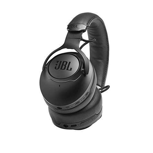 JBL CLUB ONE - Premium Wireless Over-Ear Headphones with Hi-Res Sound Quality Adaptive Noise Cancellation and EQ Customization - Black (Renewed)