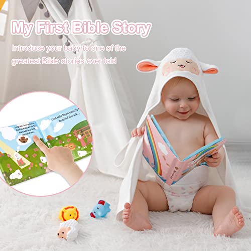 Mymatezoe BAPNOAH092 My First Noahs Ark 7 Pcs Baptism Gift Set thumb #3
