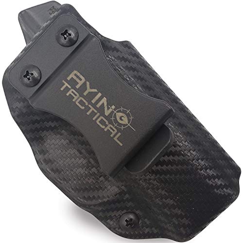 Concealed Carry IWB OWB Right-Handed Holster for Sig Sauer P365, Can Be Used Inside The Waistband or Outside The Waistband, Optics Cut, Positive Adjustable Retention, Made in USA