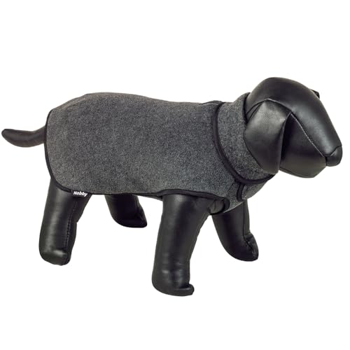 Pull USKA pour chien Nobby vêtement chaud gris foncé longueur 65cm