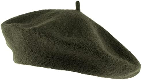 Hat To Socks Wool Blend French Beret for Men and Women in Plain Colours