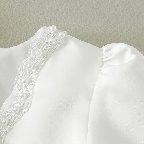 ACSUSS Kids Girls Long Sleeves Floral Lace Bolero Shrug Flower Dress Cover Up Open Front Cardigan Crop Tops Coat4