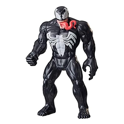 Marvel, Boneco Venom Olympus, Preto, Branco e Vermelho