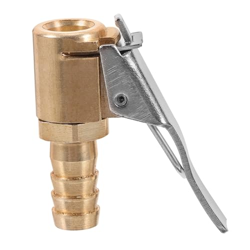 Cabilock Automotive Clip Tire Air Chuck Adapter Locking Tire Inflator Nozzle for Car Tires Compatible with Air Compressor Hose Durable Construction for Efficient Tire
