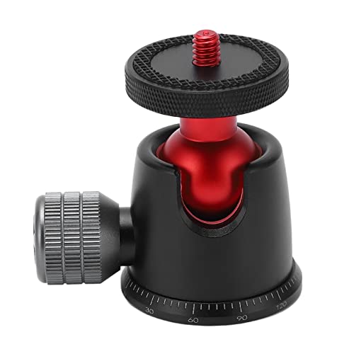 Supporto per Fotocamera Treppiede con Testa a Sfera Mini con Vite da di Pollice per Binario Scorrevole Monopiede