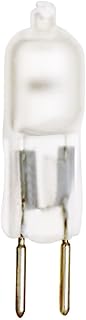 Satco 35T4/F Halogen Bi Pin Halogen, 35W GY6.35 T4, Frosted Bulb [Pack of 6]