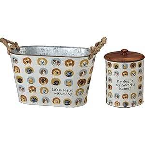 Primitives By Kathy Favorite Human Container Set of 2 Primitives By Kathy Favorite Human Container Set of 2