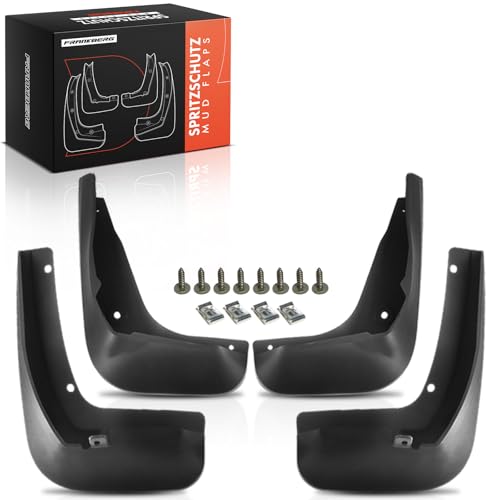 Frankberg 4x Spritzschutz Schmutzfänger Vorne Hinten Kompatibel mit Golf...