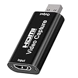 Betriebssystem: Dieses High-Definition-Videoerfassungssystem verwendet USB 2.0-Kanal High-Speed-Full-HD-Bildschirmaufnahme, Videoaufnahmen, Konferenzaufnahmen, Spielaufnahmen usw. Kompatibel mit vielen Systemen, wie Windows, Mac OS, Android. Es unterstützt Software, und der USB 2.0 Hochgeschwindigkeits-Übertragung-Port erleichtert Ihnen das Echtzeit-Streaming für Twitch, Youtube, OBS, Potplayer und VLC.