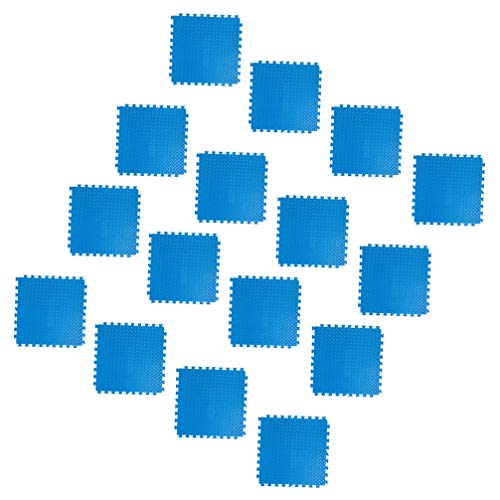 Tapetes interligados Besportble, 12 peças, tapetes intertraváveis, laváveis, tapetes de chão, tapete