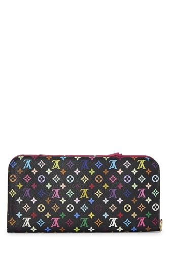 Pre-Loved Takashi Murakami x Louis Vuitton Black Monogram Multicolore Insolite, Black3
