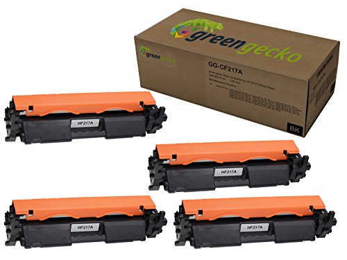 Pack de 4 toners équivalents HP CF217A noir haute capacité pour LaserJet Pro M132 M134