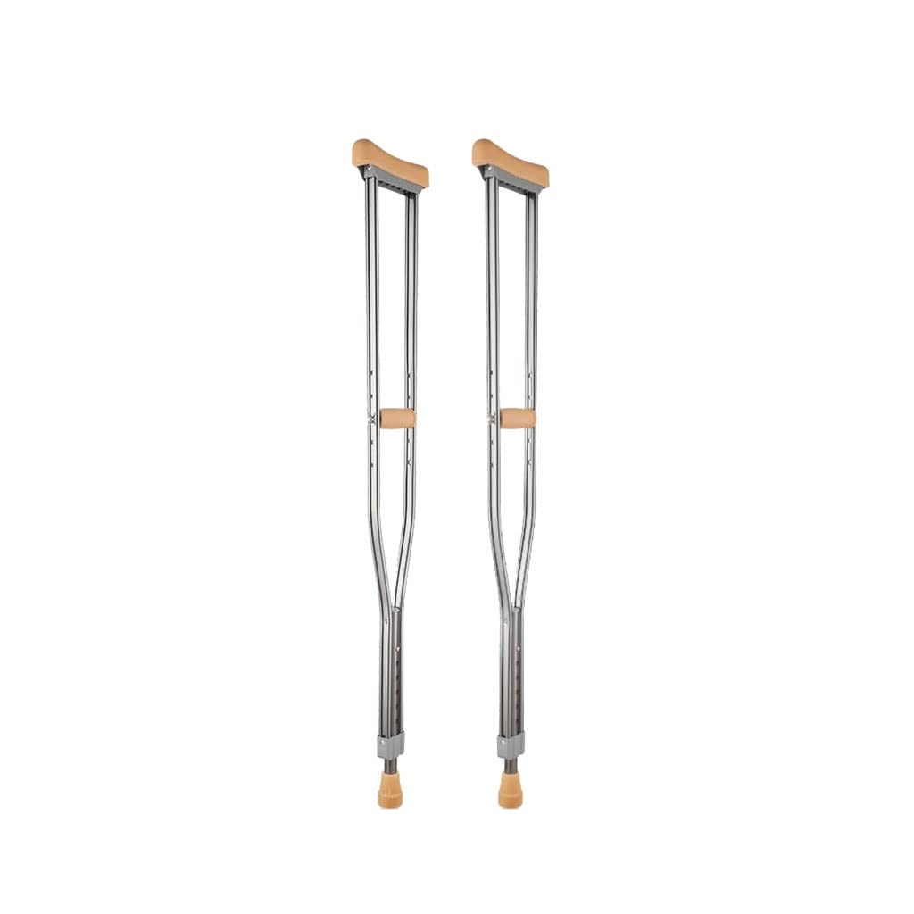 GCX- Muletas for Ancianos, muletas for Axilas, muletas Dobles, bastón Antideslizante, Andador, Pierna y Fractura de pie, Ayuda de Tela Firma