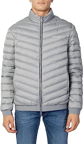A|X ARMANI EXCHANGE Herren Daunenjacke mit Reißverschluss, Milano/New York...
