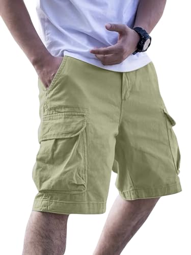 Image of Vogaan Men's Shorts || Casual Men Shorts Cotton || Half Pant for Man || Cargos Shorts