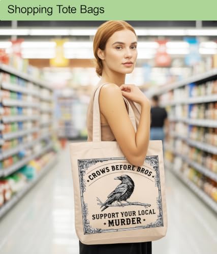 Image of Aesthetic Tote Bag for Women Girls, Stylish Tote Bag for Friends Besties Coworker