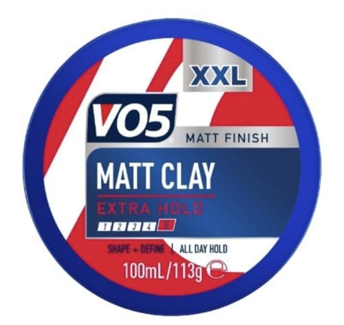VO5 Matt Clay XXL 100ml | Strong Hold & Natural Matte Finish