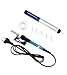 Hicello Soldering Iron Kit, 60W 220V Adjustable Temperature Welding Tool, including 5PCS Replacement Tips, Temperature Adjust Soldering Iron, Desoldering Pump, Tin Wire Tube, Soldering Iron Stand