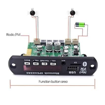 Image of SP Electron TPA3116D2 AP55 100 Watt Bluetooth Audio Board BT Module with Remote for Audio Amplifire