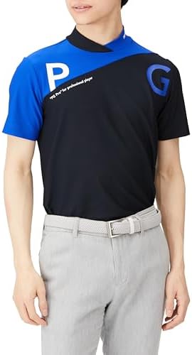 PEARLY GATES メンズシャツ 053-4167311 サイズ5(L) Amazon.co.jp: Parly Gates 053-4167311 Men's Short Sleeve High Neck