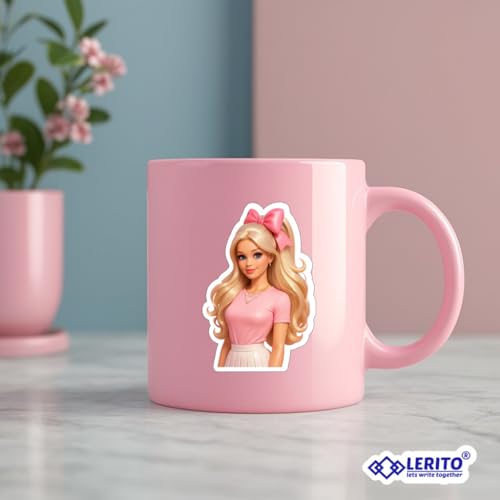 Image of Princess Sticker for Kids & Teens - Vinyl Decals | Waterproof Stickers for Laptops, Water Bottles, Bikes