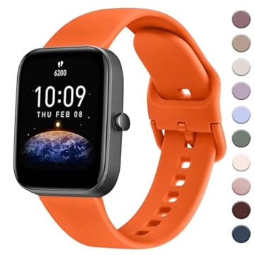 AK Pulseira para Amazfit GTS 4/GTS 4 Mini/GTS 3/GTS 2/GTS 2e/GTS 2 mini/GTS/GTR mini, pulseira esportiva macia de 20 mm para relógio inteligente Amazfit Bip 3/Bip 3 Pro/Bip U Pro/Bip/Bip Lite/Bip