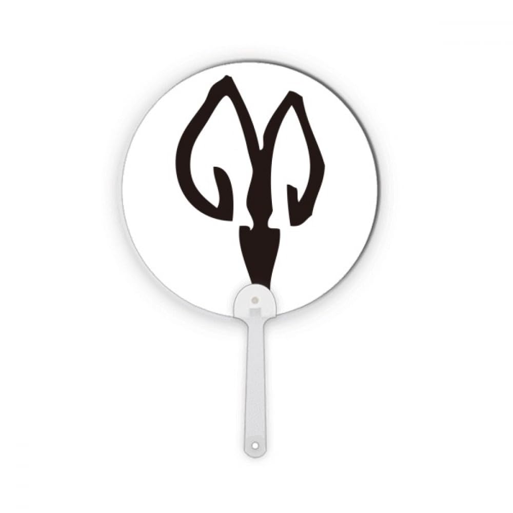Mouton plastique rond décoration artisanat avec écriture traditionnelle