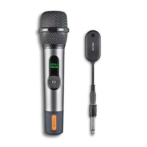 Micrófono inalámbrico de larga batería para evitar cortes en eventos y karaoke 3