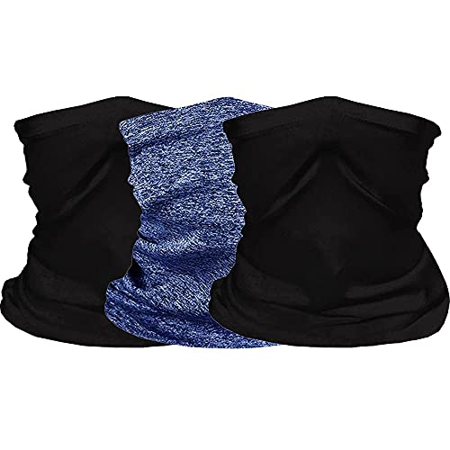 Reusable Neck Gaiter with Filter Insert, Fashionable Cooling Face Covering Bandanas with Adjustable Snaps2