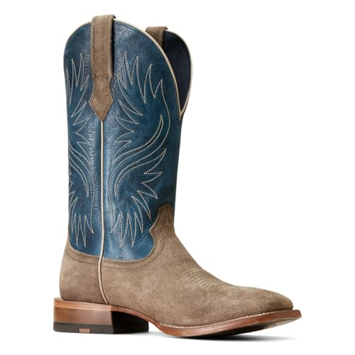 ARIAT Men's Circuit Rockridge Western Boot, Dark Coffee/Conch Tan3