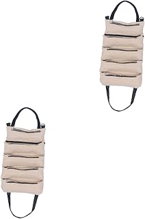 VICASKY 2 Peças Bolsa De Armazenamento De Carro Bolsa Traseira De Carro Bolsa Organizadora De Carro Banco Traseiro Organizador De Carro Armazenamento De Banco Traseiro Bolsa De