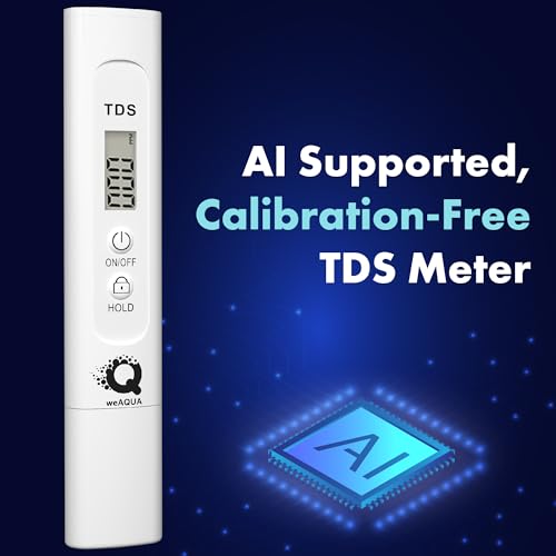 Weaqua TDS ECO (1 TDS METER) - 3 Tds Meter Ai-Supported Self-Calibrating thumb #1