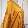 HD African Dress for Women Beading Rhinestone Gold... #1