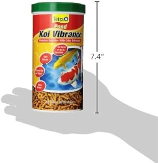 Tetra Pond Koi Vibrance Premium Nutrition with Color Enhancers