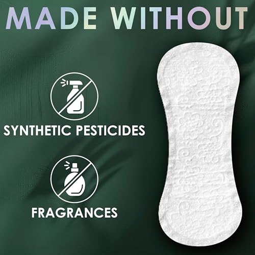 image for This is L. Liners for Women, Organic Cotton Top Layer, Regular Coverag