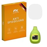 atFoliX Panzerfolie kompatibel mit Fitbit Zip Schutzfolie, entspiegelnde & stoßdämpfende FX Folie (3X)