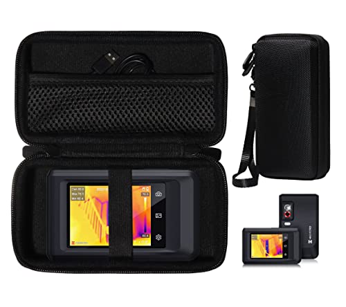 CaseSack Case for Thermal Imaging Camera compatible with HIKMICRO Pocket2, Pocket1, mesh pocket for charge cord